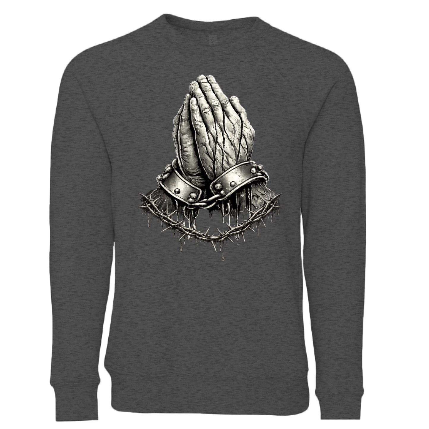 DARK GREY HEATHER - FRONT