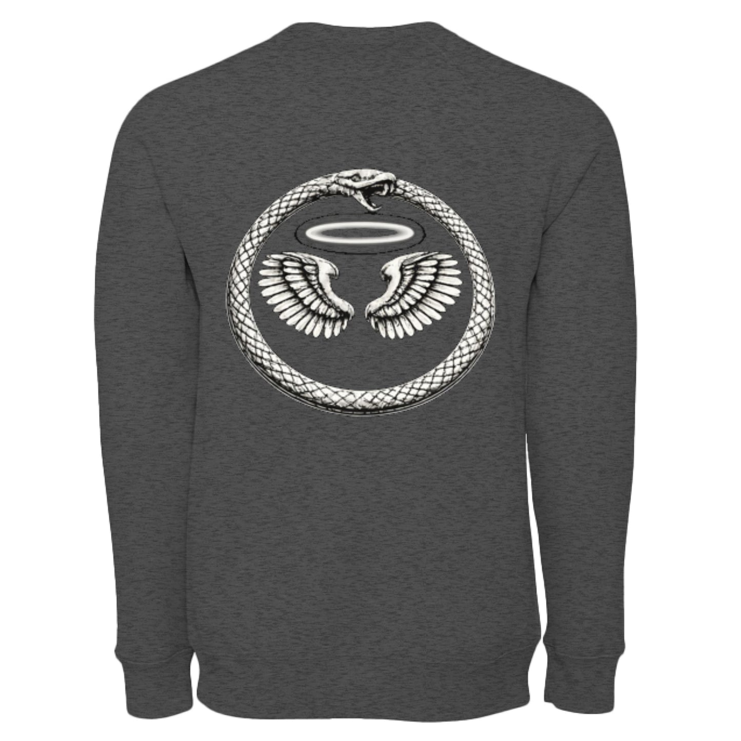DARK GREY HEATHER - BACK