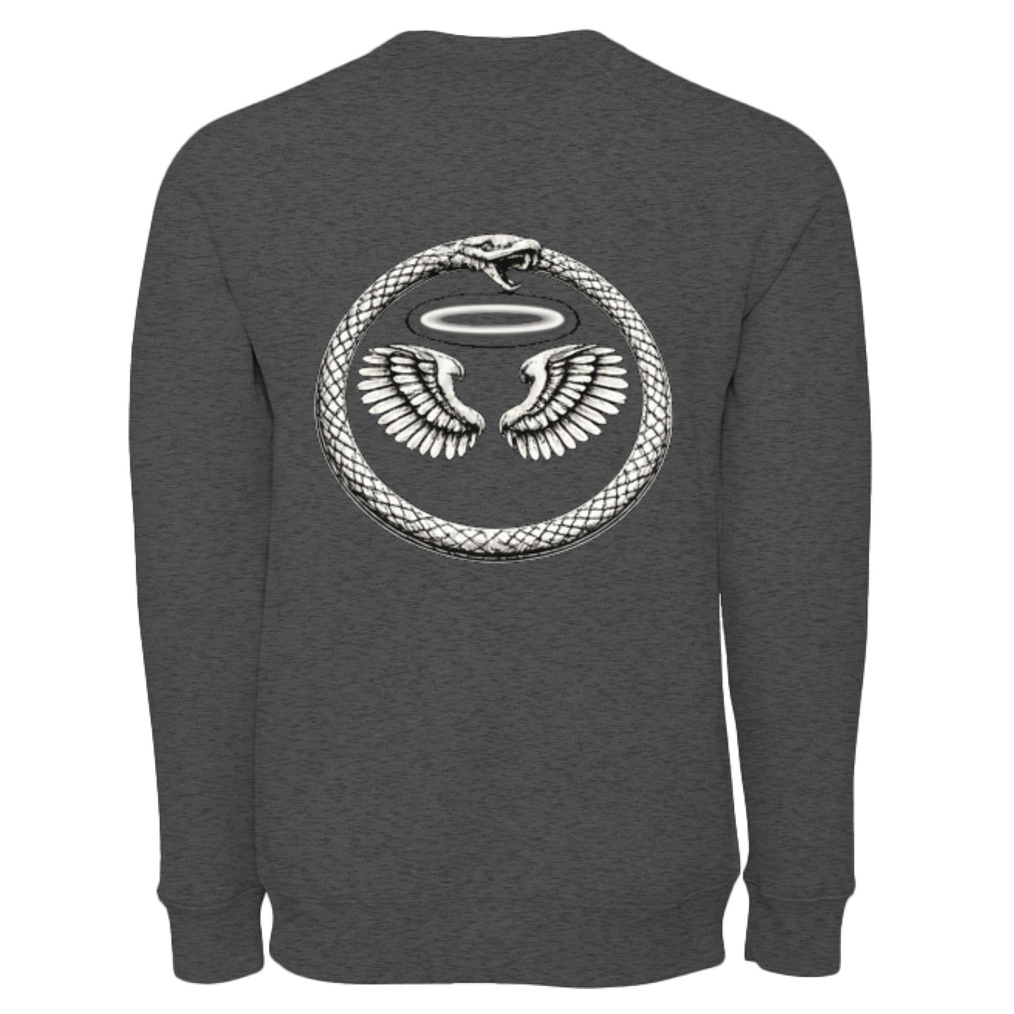 DARK GREY HEATHER - BACK