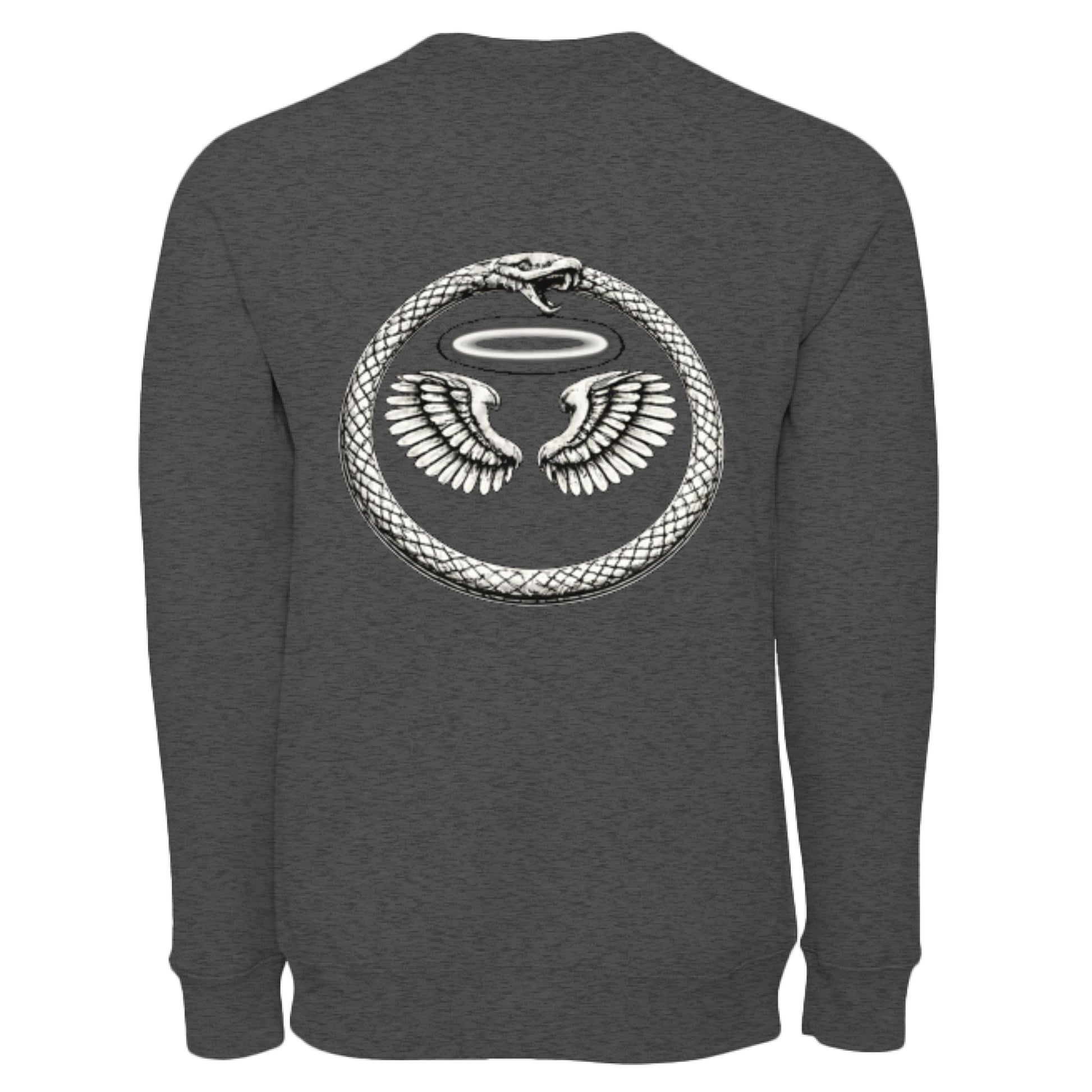 DARK GREY HEATHER - BACK