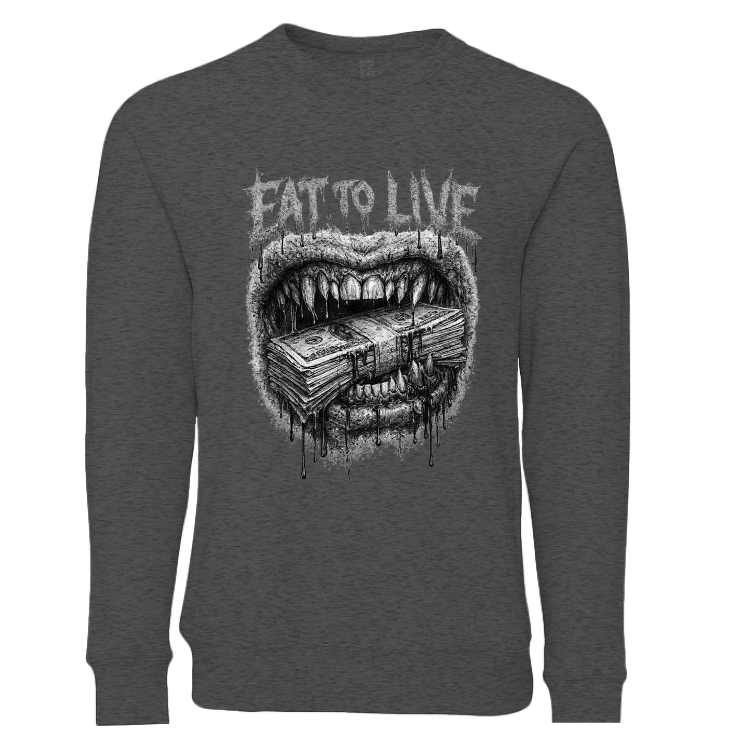 DARK GREY HEATHER - FRONT