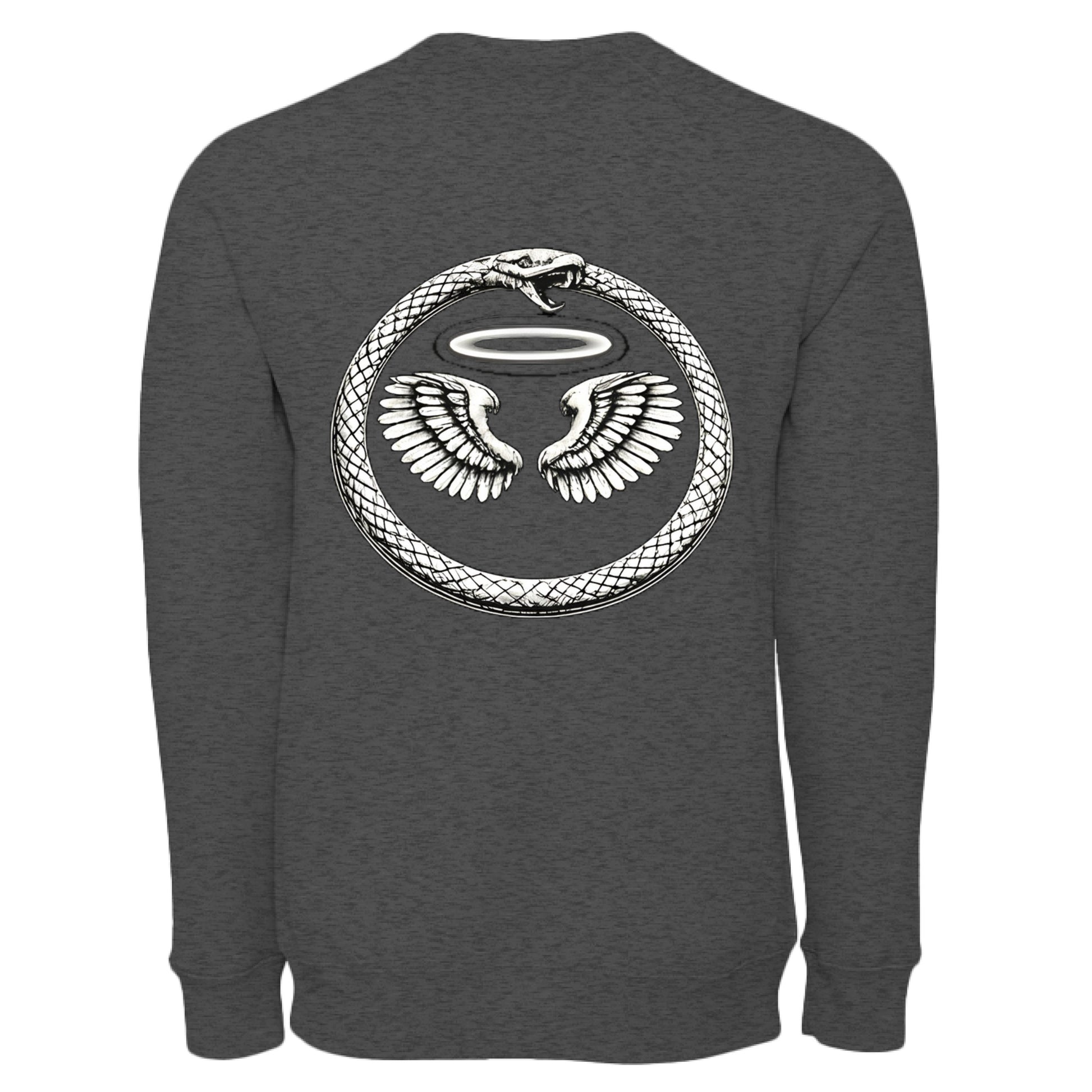 DARK GREY HEATHER - BACK