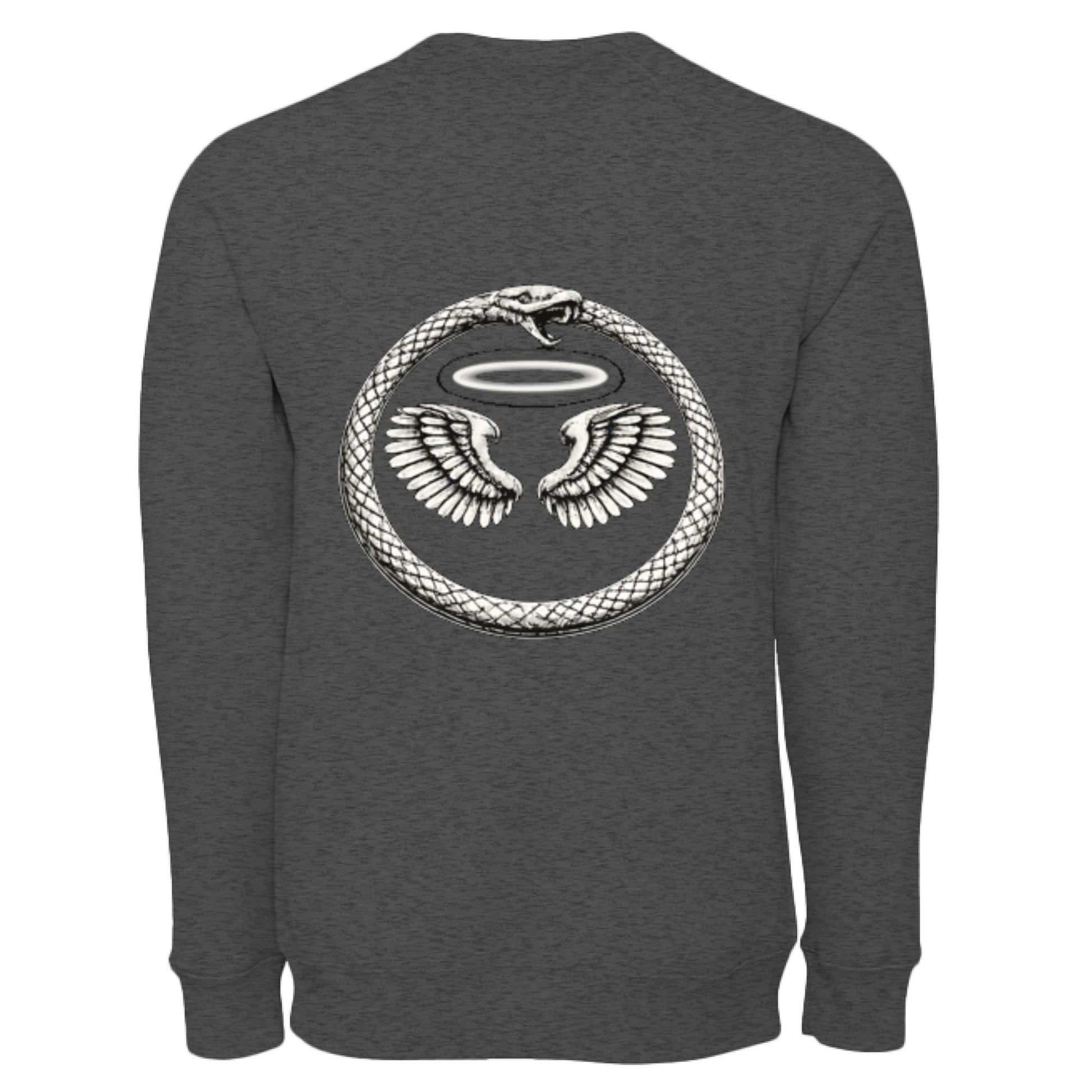 DARK GREY HEATHER - BACK